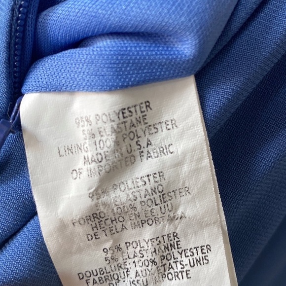 Jump Apparel Size XSmall Maxi Blue Dress for Bridesmaid or Homecoming / Prom - Picture 10 of 14